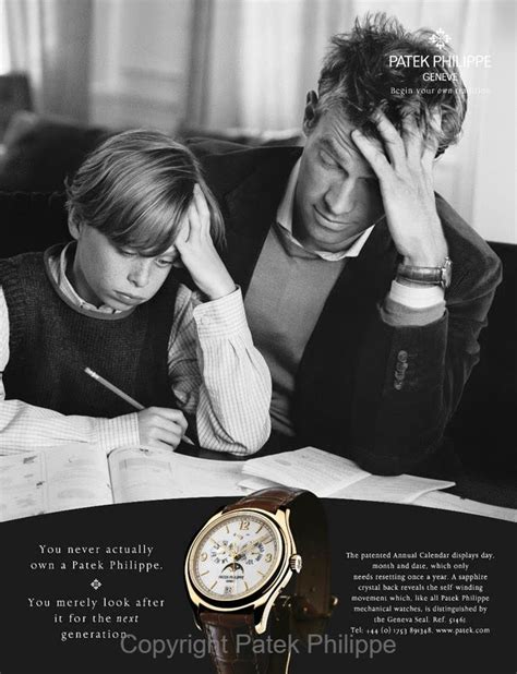 patek philippe campaigns|Patek Philippe generations campaign.